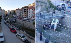 Diyaliz Aracı Dereye Uçtu, Yaralılar Var