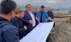 Milletvekili Kaya şişme savak projesini inceledi