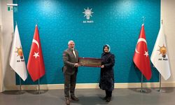Başkan Aşgın, Prof. Dr. Hülya Terzioğlu'na hayırlı olsun ziyaretinde bulundu