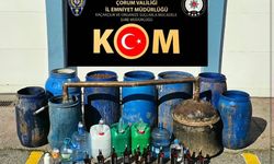 4 adrese kaçak içki operasyonu! 1 tonun üzerinde içkiye el konuldu