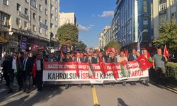 Çorum’da Gazze’deki soykırıma tepki: “Sessiz kalmak insanlık suçudur”