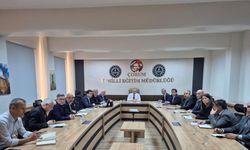 Milli Eğitim’de çalışma gündemi ve ihtiyaçlar değerlendirildi