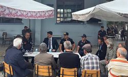 Kaymakam Furkan Türkay Kayış Hacıhamza’da vatandaşları dinledi