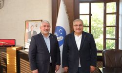 Başkan Ünlü'den Başkan Aşgın'a ziyaret