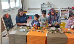 Anneler çocuklarıyla “Sonbahar Kavanozum” etkinliğine katıldı