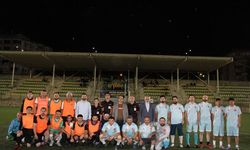 İskilip’te düzenlenen futbol turnuvası açılış maçı ile başladı