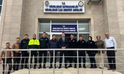 Kaymakam Düzgün ilçe emniyetini ziyaret etti