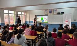 Köy okullarına su verimliliği eğitimlerimiz devam ediyor