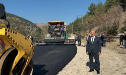 İskilip Belediyesi ilçeye 2 bin ton sıcak asfalt serdi
