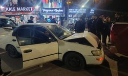 Saat Kulesi önünde zincirleme kaza