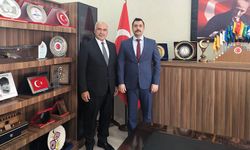 Başkan Çizikci, Çorum 1. Ağır Ceza Mahkemesi Başkanı Mehmet Kurt’u ziyaret etti