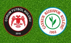 Çorum FK-Rizespor maçı öncesi taraftara kötü haber!