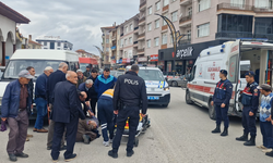 Otomobilin çarptığı yaya hastaneye kaldırıldı
