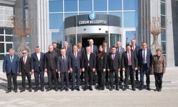 Muhtarlardan başkan Aşgın’a ziyaret