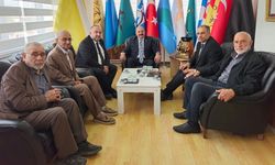 Saadet Partililerden Başkan İsbir’e ziyaret