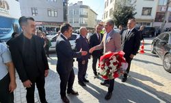 Gökhan Günaydın, Mecitözü Belediye Başkanı Veli Aylar’ı ziyaret etti