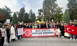 Çorum’da beyaz bastonla farkındalık yürüyüşü