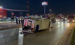 Çevre yolunda can pazarı! Ambulansın karıştığı kazada 6 kişi yaralandı
