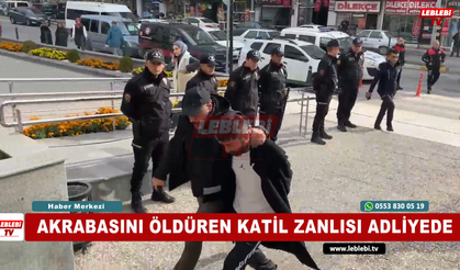 Akrabasını Öldüren Katil Zanlısı Adliyede