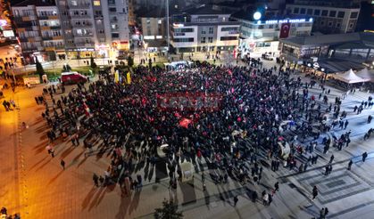 Çorum’da Ekrem İmamoğlu’na Destek Mitingi