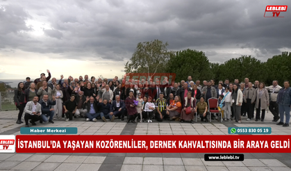 İstanbul’da Yaşayan Kozörenliler, Dernek Kahvaltısında Bir Araya Geldi