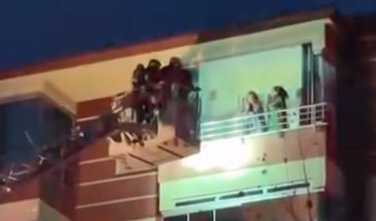 Apartmanın 5. Katında Korkutan Yangın!