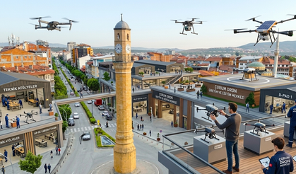 Çorum’a Dron Üretim Ve Eğitim Merkezi Kurulacak