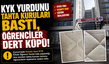 KYK Yurdunu Tahta Kuruları Bastı, Öğrenciler Dert Küpü!
