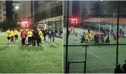 Kardeşlik Turnuvası Karıştı! Saha Boks Ringine Döndü