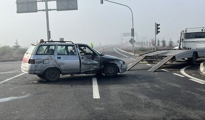 Yoğun sis can alıyordu Kavşak Savaş Alanına Döndü: 3 Yaralı!