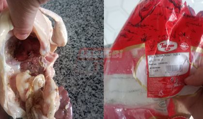 Tanınmış Marketten Tavuk Alan Vatandaş Şok Yaşadı