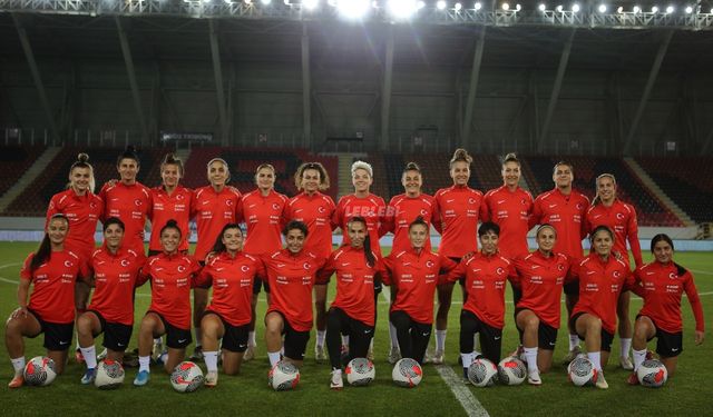 A Milli Kadın Futbol Takımı, Lüksemburg Maçı Hazırlıklarını Tamamladı