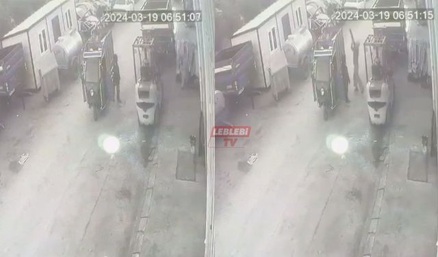 Demir Hırsızları Güvenlik Kameralarına Yakalandı