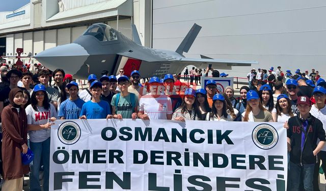 Ömer Derindere Fen Lisesinden Uzay ve Havacılık Konulu Araştırma Gezisi