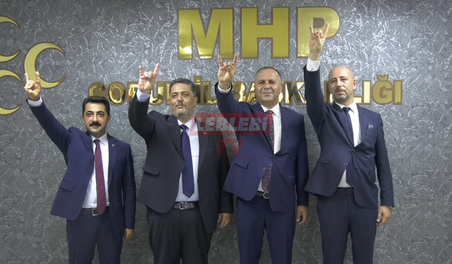 MHP Merkez İlçe Teşkilatında Devir Teslim Töreni