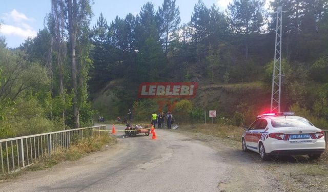 Köy Yolunda Feci Kaza: 1 Ölü, 1 Yaralı