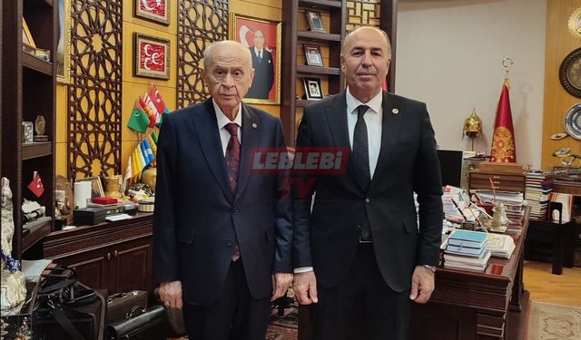 Başkan Arslan’dan MHP Lideri Bahçeli’ye Ziyaret