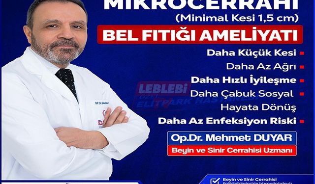 Mikrocerrahi Bel Fıtığı Ameliyatı