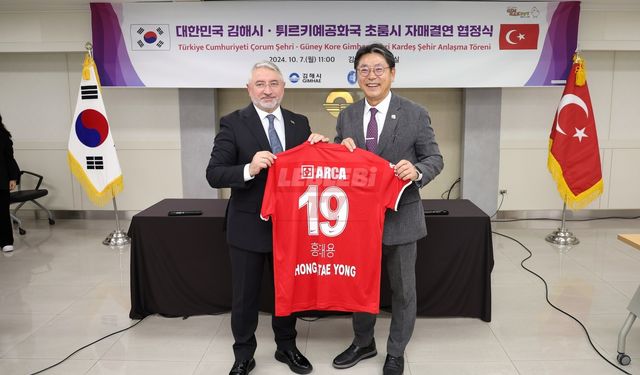 Hong Tae-Yong’a Çorum FK Forması