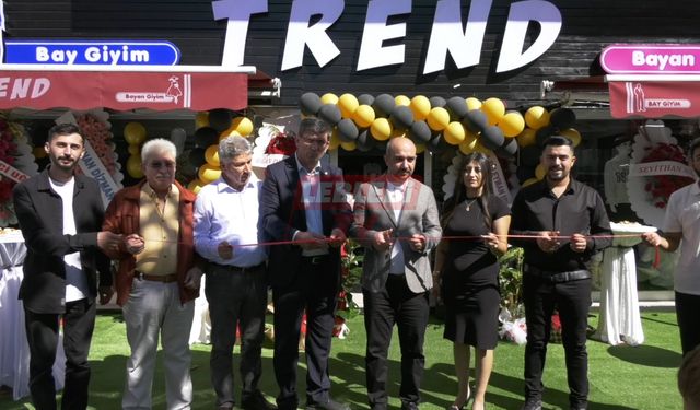 TREND Bay, Bayan Giyim Mağazası Dualarla Hizmete Açıldı