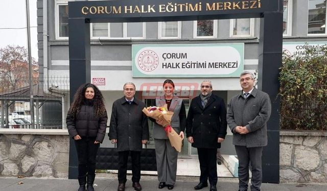 Vali Yardımcısı Yeliz Mercan’dan Halk Eğitimi Merkezi’ne Ziyaret