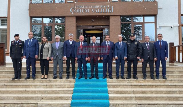 İçişleri Bakan Yardımcısı Aktaş’dan Vali Çalgan’a Ziyaret