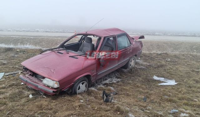 Muhtarın Kullandığı Otomobil Devrildi: 5 Yaralı