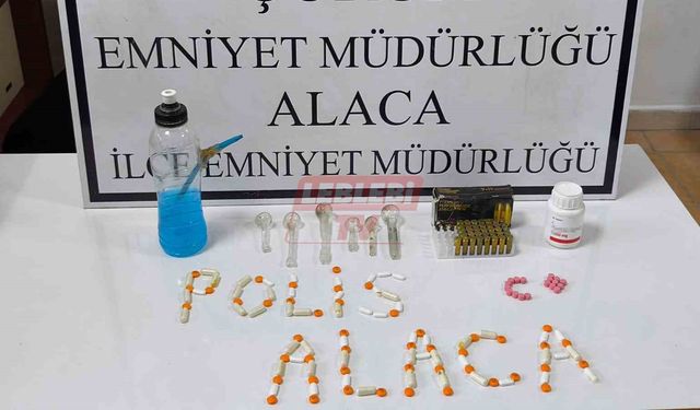 Alaca’da Uyuşturucu Operasyonu: 5 Gözaltı