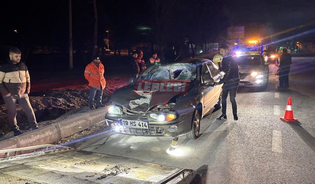Yolun Karşısına Geçmeye Çalışıyordu, Can Verdi!