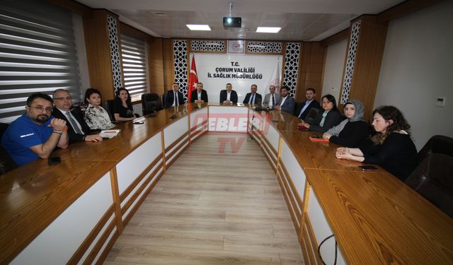 Çorum’da “Normal Doğum Eylem Planı” Toplantısı Yapıldı