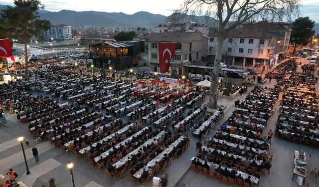 Osmancık’ta Ramazan Sofrası Gönülleri Birleştirdi