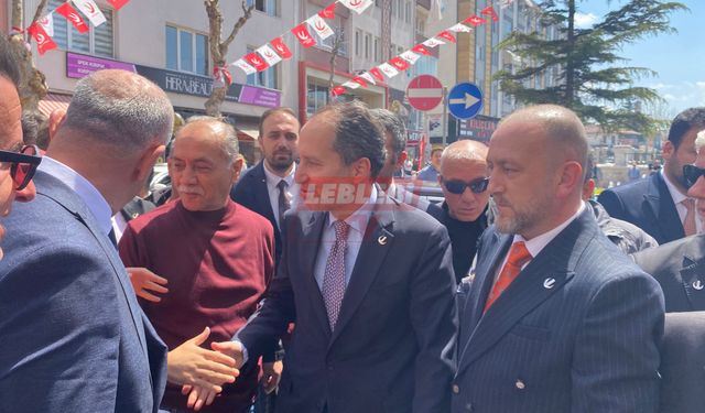 Fatih Erbakan Çorum’a Geldi