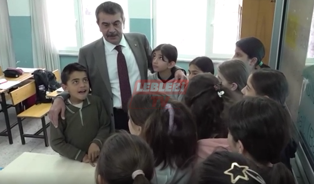 Milli Eğitim Bakanı Tekin, Çorum'da Okul Ziyaretinde Bulundu