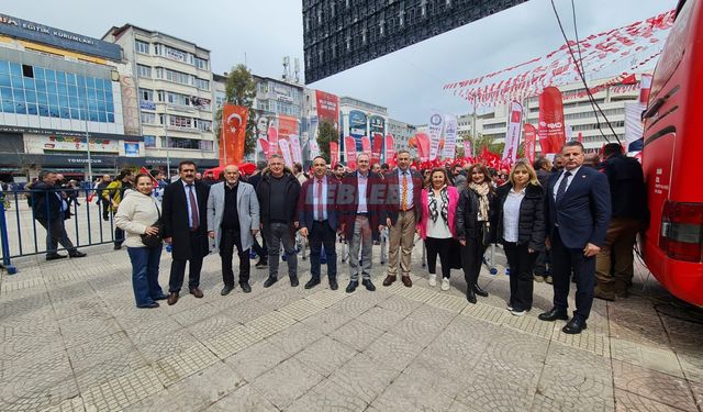CHP’nin "Millet İradesine Sahip Çıkıyor" Mitingine Çorum’dan Kitlesel Katılım